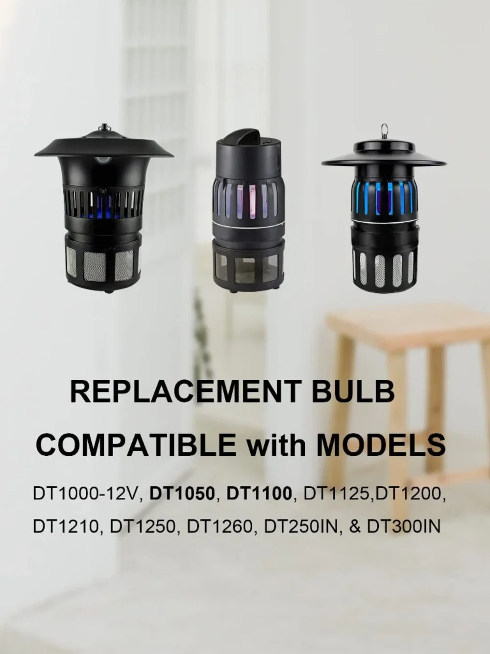 41050 7W Replacement Bulbs Compatible with Dynatrap DT1260 DT1050 DT1100 DT1210